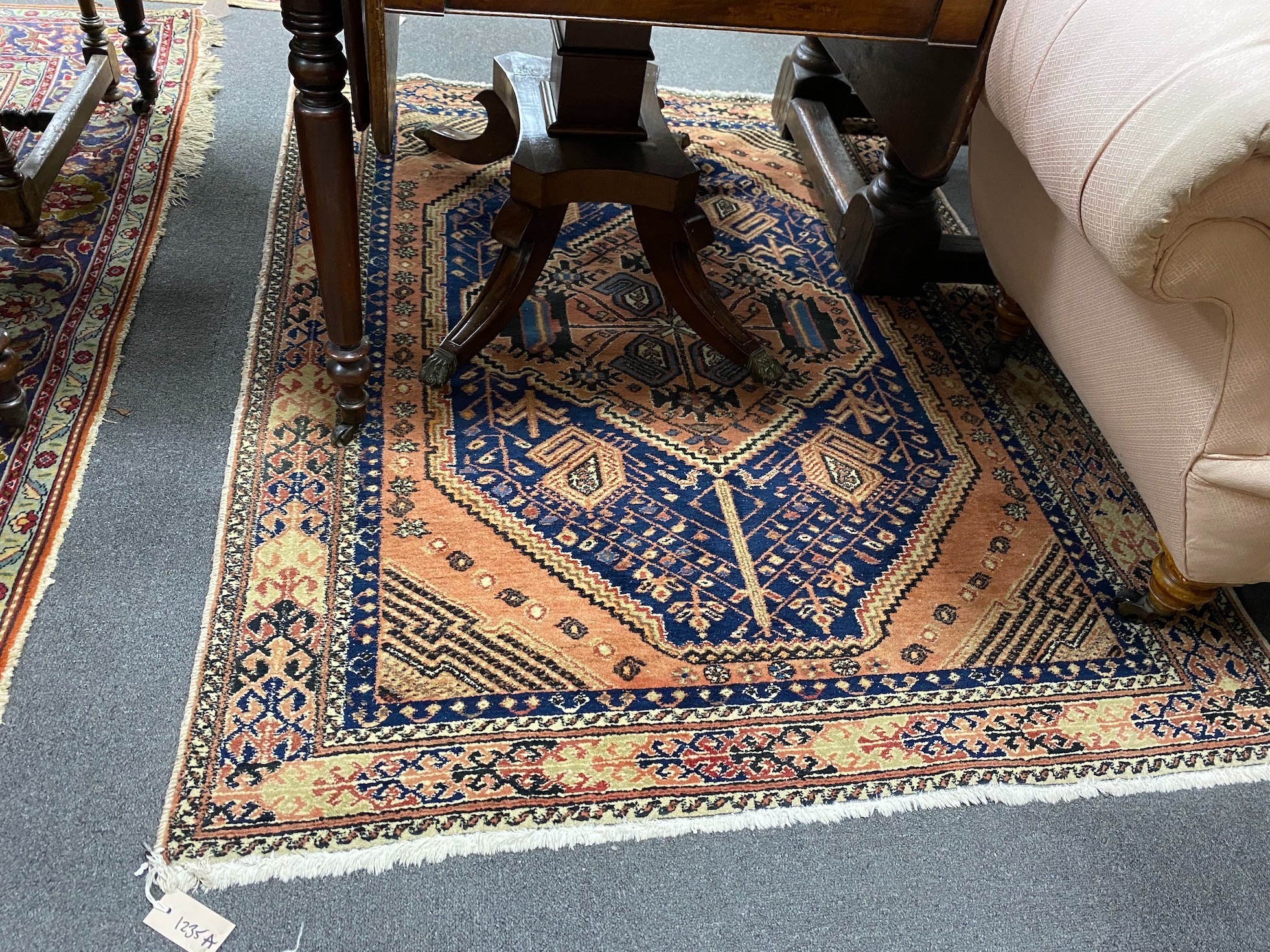 An Afshar rug, 160 x 126cm